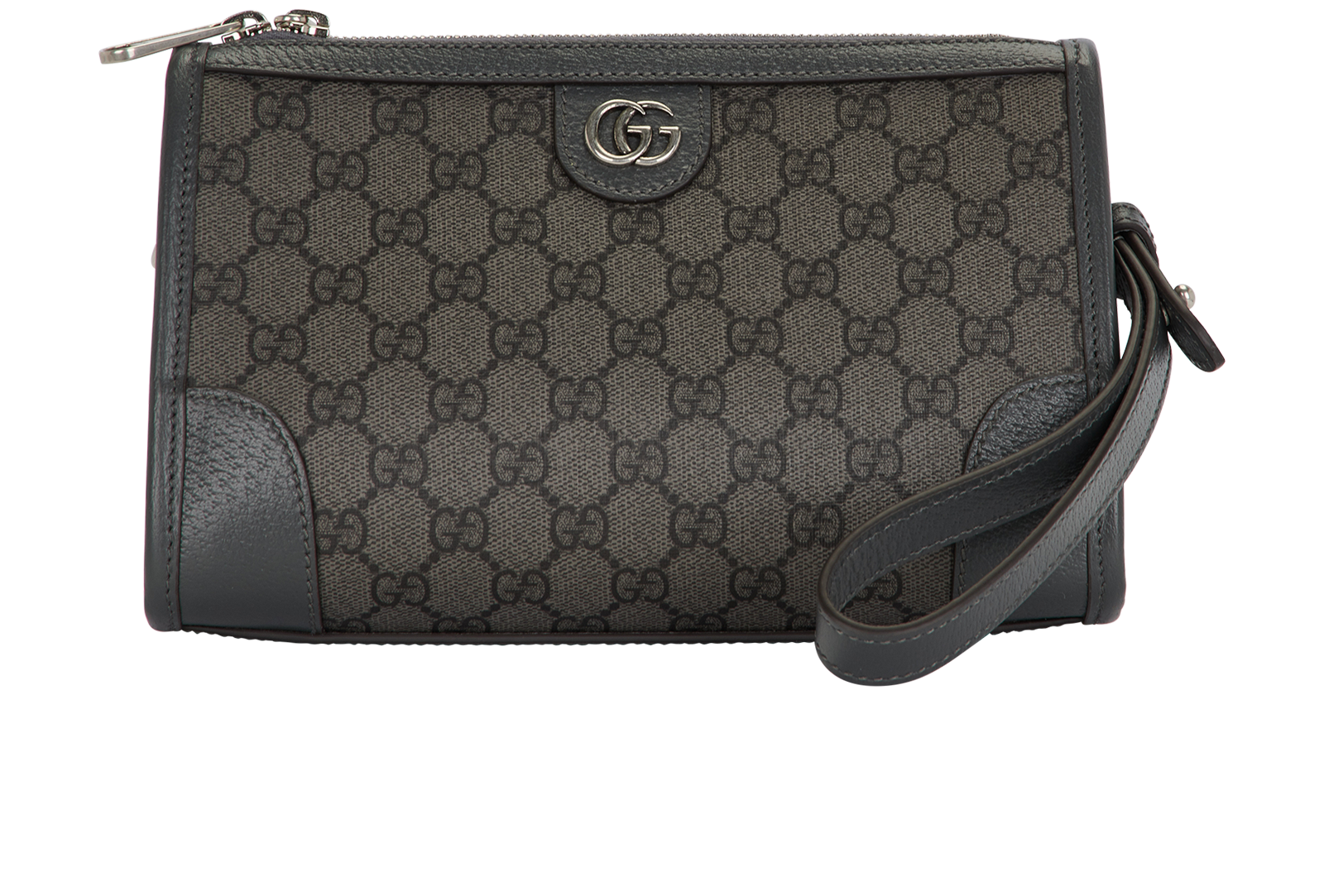 Ophidia GG Shoulder Bag, &pound;795, Handbags, Grey, Coated Canvas, Other view